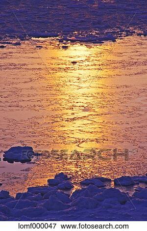 Drift ice, Hokkaido View Large Photo Image Stock Photo - Drift ice, Hokkaido. Fotosearch