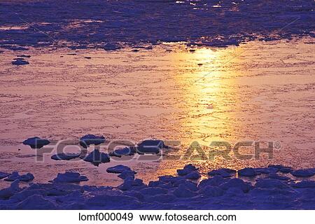 Drift ice, Hokkaido View Large Photo Image Stock Photo - Drift ice, Hokkaido. Fotosearch