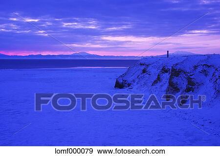 Drift ice, Hokkaido View Large Photo Image Stock Photo - Drift ice, Hokkaido. Fotosearch