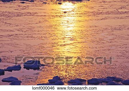 Drift ice, Hokkaido View Large Photo Image Stock Photograph - Drift ice, Hokkaido. Fotosearch