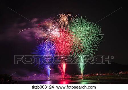 Picture - Fireworks. Fotosearch