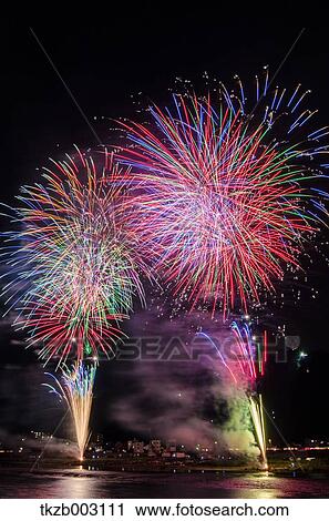 Stock Image - Fireworks. Fotosearch