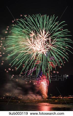 Fireworks View Large Photo Image Stock Photo - Fireworks. Fotosearch