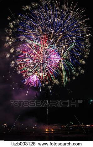 Stock Photo - Fireworks. Fotosearch