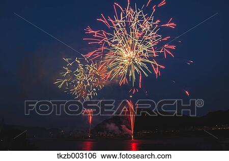 Stock Photograph - Fireworks. Fotosearch