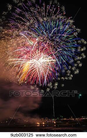 Stock Photography - Fireworks. Fotosearch