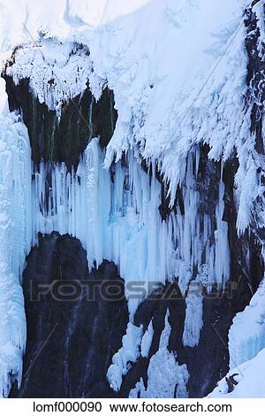 Frozen Furepe waterfall, Hokkaido View Large Photo Image Stock Image - Frozen Furepe waterfall, Hokkaido. Fotosearch