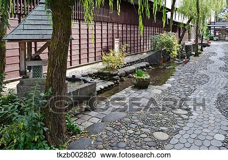 Stock Image - Gujo, Gifu Prefecture. Fotosearch