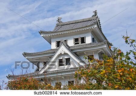 Gujo Hachiman Castle, Gifu Prefecture View Large Photo Image Picture - Gujo Hachiman Castle, Gifu Prefecture. Fotosearch