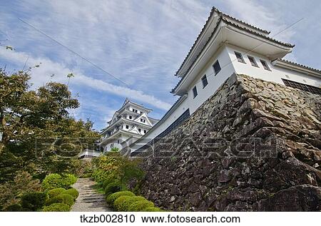 Gujo Hachiman Castle, Gifu Prefecture View Large Photo Image Stock Image - Gujo Hachiman Castle, Gifu Prefecture. Fotosearch