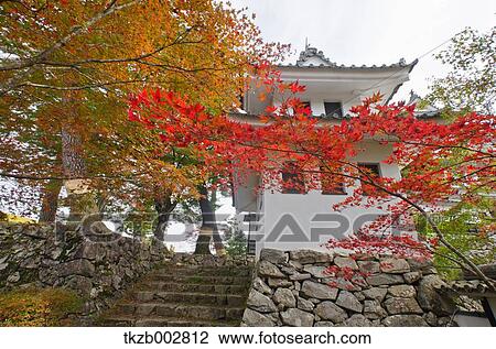 Gujo Hachiman Castle, Gifu Prefecture View Large Photo Image Stock Image - Gujo Hachiman Castle, Gifu Prefecture. Fotosearch