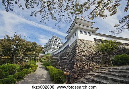 Gujo Hachiman castle, Gifu Prefecture View Large Photo Image Stock Photo - Gujo Hachiman castle, Gifu Prefecture. Fotosearch