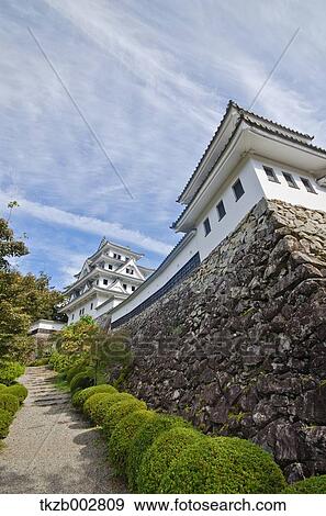 Gujo Hachiman Castle, Gifu Prefecture View Large Photo Image Stock Photo - Gujo Hachiman Castle, Gifu Prefecture. Fotosearch