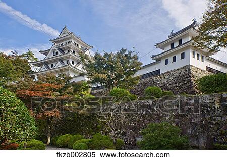 Gujo Hachiman Castle, Gifu Prefecture View Large Photo Image Stock Photography - Gujo Hachiman Castle, Gifu Prefecture. Fotosearch