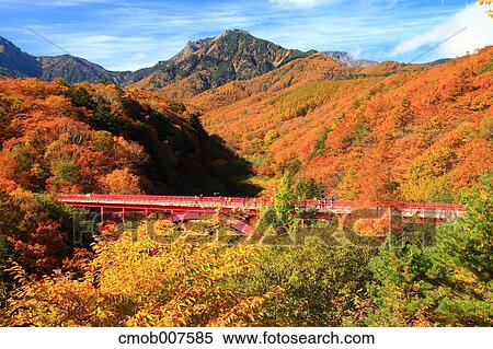 Higashisawa Bridge, Yamanashi Prefecture View Large Photo Image Stock Photography - Higashisawa Bridge, Yamanashi Prefecture. Fotosearch
