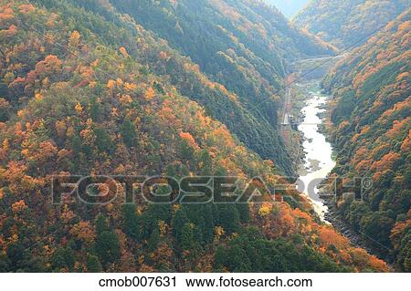 Hozu Gorge, Kyoto View Large Photo Image Stock Image - Hozu Gorge, Kyoto. Fotosearch