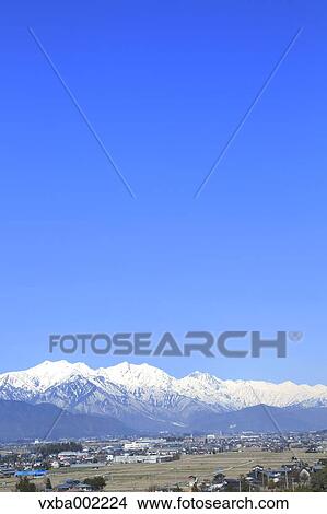 Japanese Alps View Large Photo Image Picture - Japanese Alps. Fotosearch