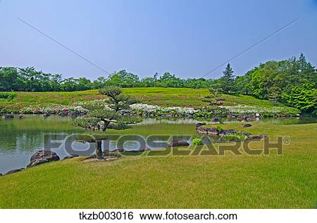 Stock Photograph - Japanese garden. Fotosearch