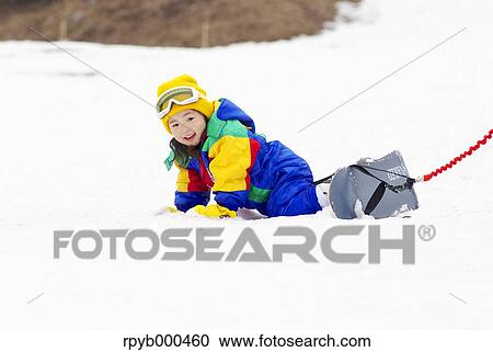 Stock Image - Japanese kid. Fotosearch