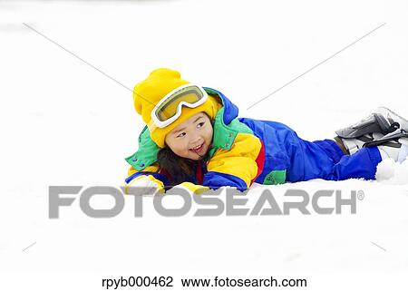 Stock Image - Japanese kid. Fotosearch