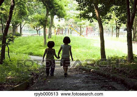 Stock Image - Japanese kids. Fotosearch