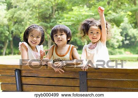 Stock Photo - Japanese kids. Fotosearch