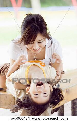 Japanese mother and daughter View Large Photo Image Picture - Japanese mother and daughter. Fotosearch