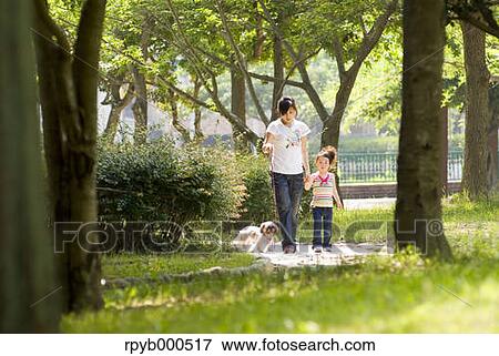 Japanese mother and daughter View Large Photo Image Stock Photo - Japanese mother and daughter. Fotosearch