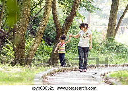 Japanese mother and daughter View Large Photo Image Stock Photography - Japanese mother and daughter. Fotosearch