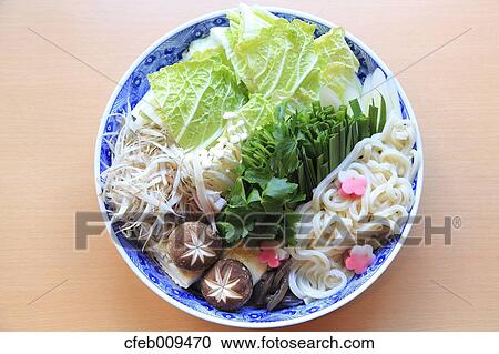 Japanese stew raw ingredients View Large Photo Image Stock Image - Japanese stew raw ingredients. Fotosearch
