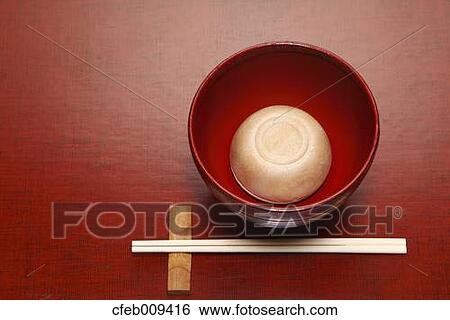 Stock Photograph - Japanese style red beans soup. Fotosearch