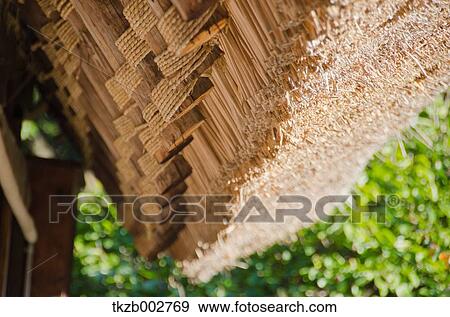 Japanese traditional Gassho style roofing View Large Photo Image Stock Photo - Japanese traditional Gassho style roofing. Fotosearch