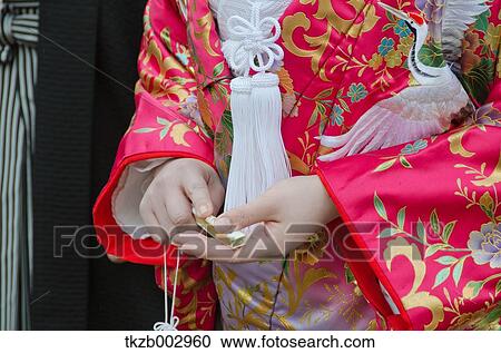 Japanese wedding View Large Photo Image Stock Image - Japanese wedding. Fotosearch