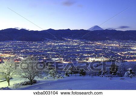 Kofu Basin, Yamanashi Prefecture View Large Photo Image Picture - Kofu Basin, Yamanashi Prefecture. Fotosearch