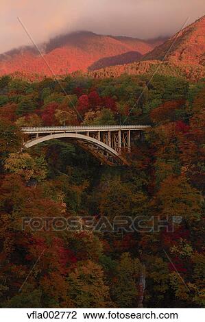 Stock Image - Ofukasawa Bridge, Miyagi Prefecture. Fotosearch