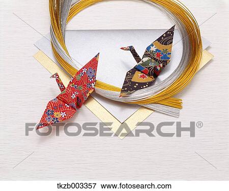 Paper cranes View Large Photo Image Stock Photo - Paper cranes. Fotosearch