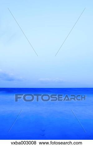 Sea and sky, Kanagawa Prefecture View Large Photo Image Stock Photo - Sea and sky, Kanagawa Prefecture. Fotosearch