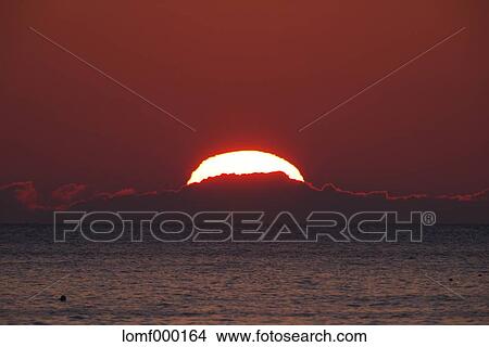 Sea at sunrise, Hokkaido View Large Photo Image Picture - Sea at sunrise, Hokkaido. Fotosearch