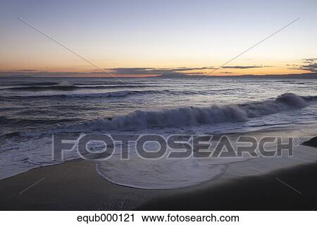 Sea at sunset View Large Photo Image Stock Image - Sea at sunset. Fotosearch