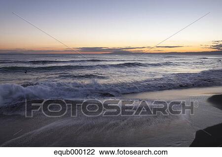 Sea at sunset View Large Photo Image Stock Image - Sea at sunset. Fotosearch