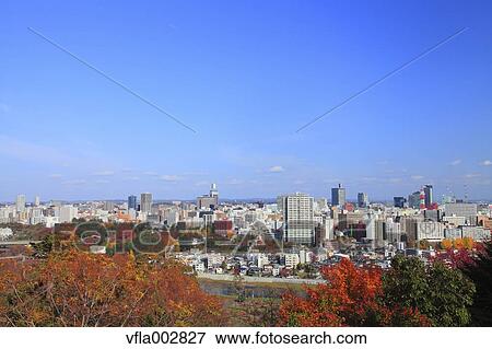 Sendai cityscape View Large Photo Image Stock Photo - Sendai cityscape. Fotosearch