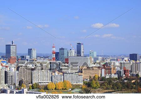 Sendai cityscape View Large Photo Image Stock Photograph - Sendai cityscape. Fotosearch