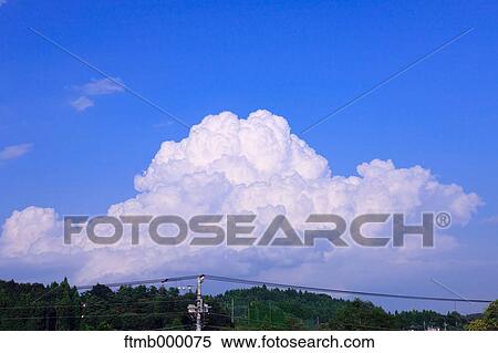 Sky and clouds in the Japanese countryside View Large Photo Image Stock Photography - Sky and clouds in the Japanese countryside. Fotosearch