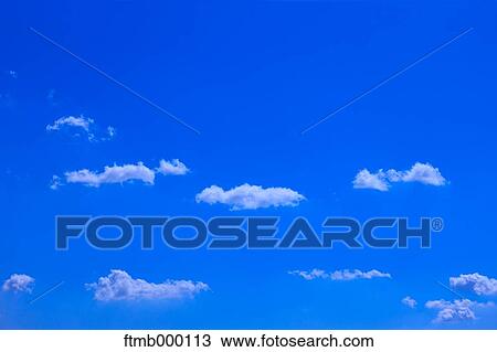 Stock Image - Sky and clouds. Fotosearch