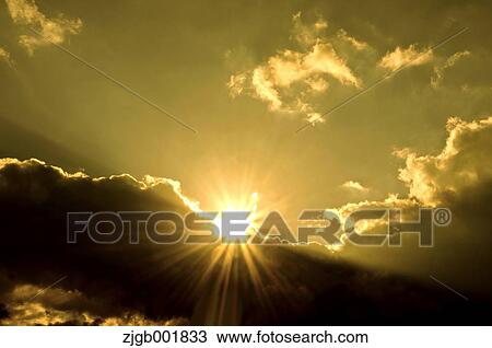 Stock Image - Sky and clouds. Fotosearch