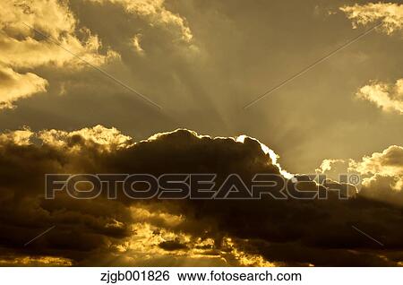 Stock Photograph - Sky and clouds. Fotosearch