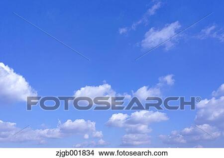 Picture - Sky with clouds. Fotosearch