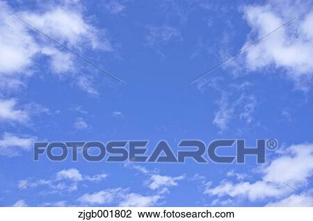 Stock Image - Sky with clouds. Fotosearch