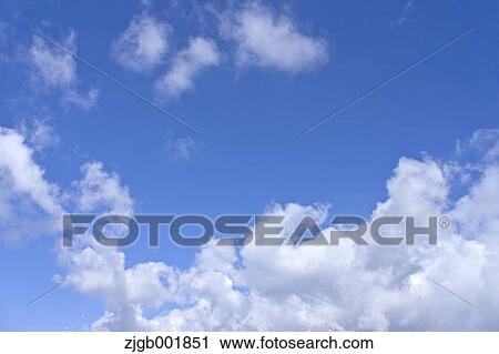 Stock Image - Sky with clouds. Fotosearch