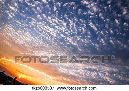Stock Photo - Sky with clouds. Fotosearch